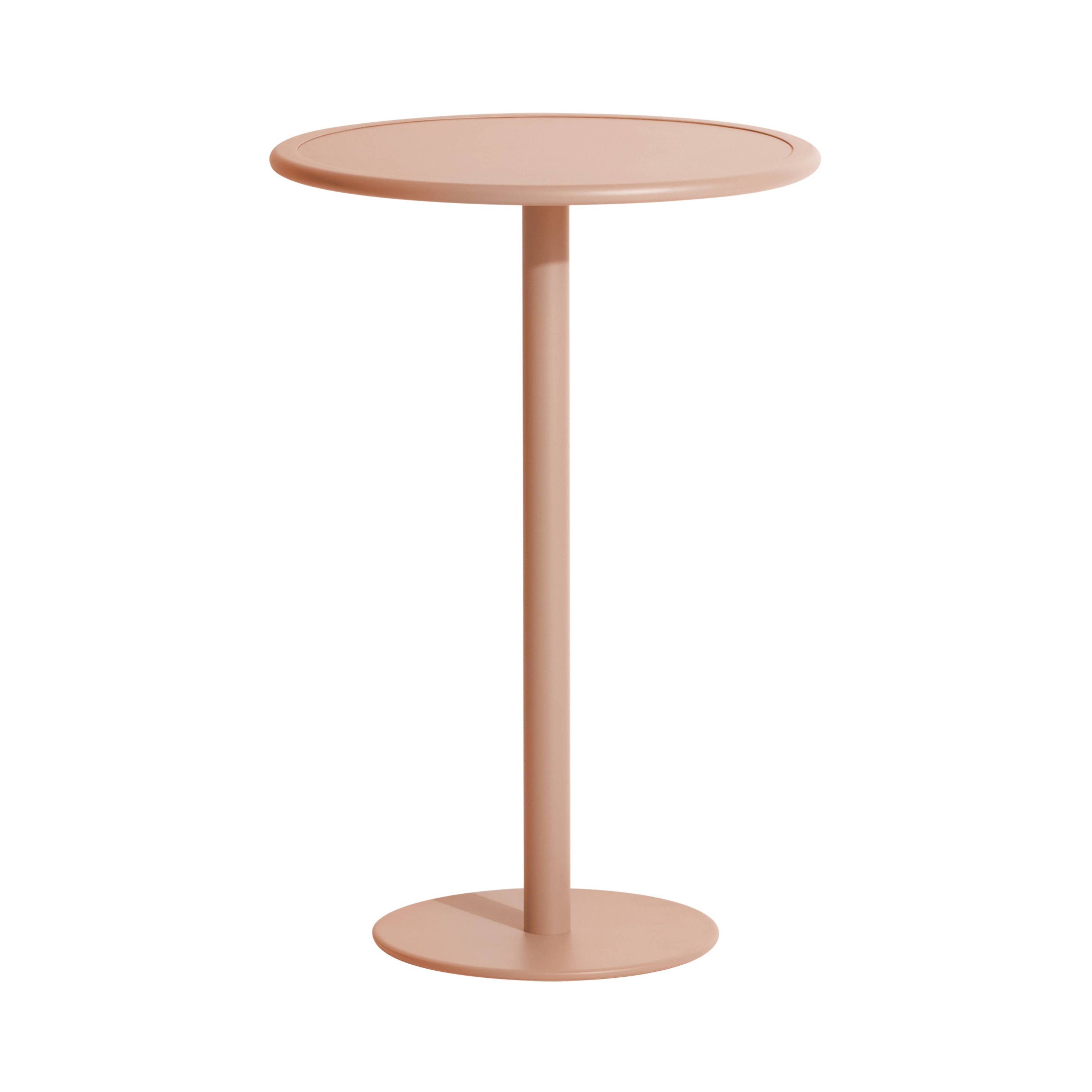 Week-End Bistro High Table: Round + Blush