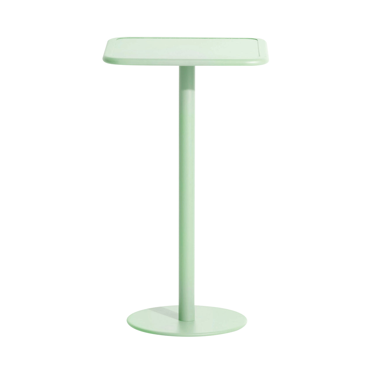 Week-End High Table: Square + Pastel Green