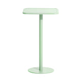 Week-End High Table: Square + Pastel Green