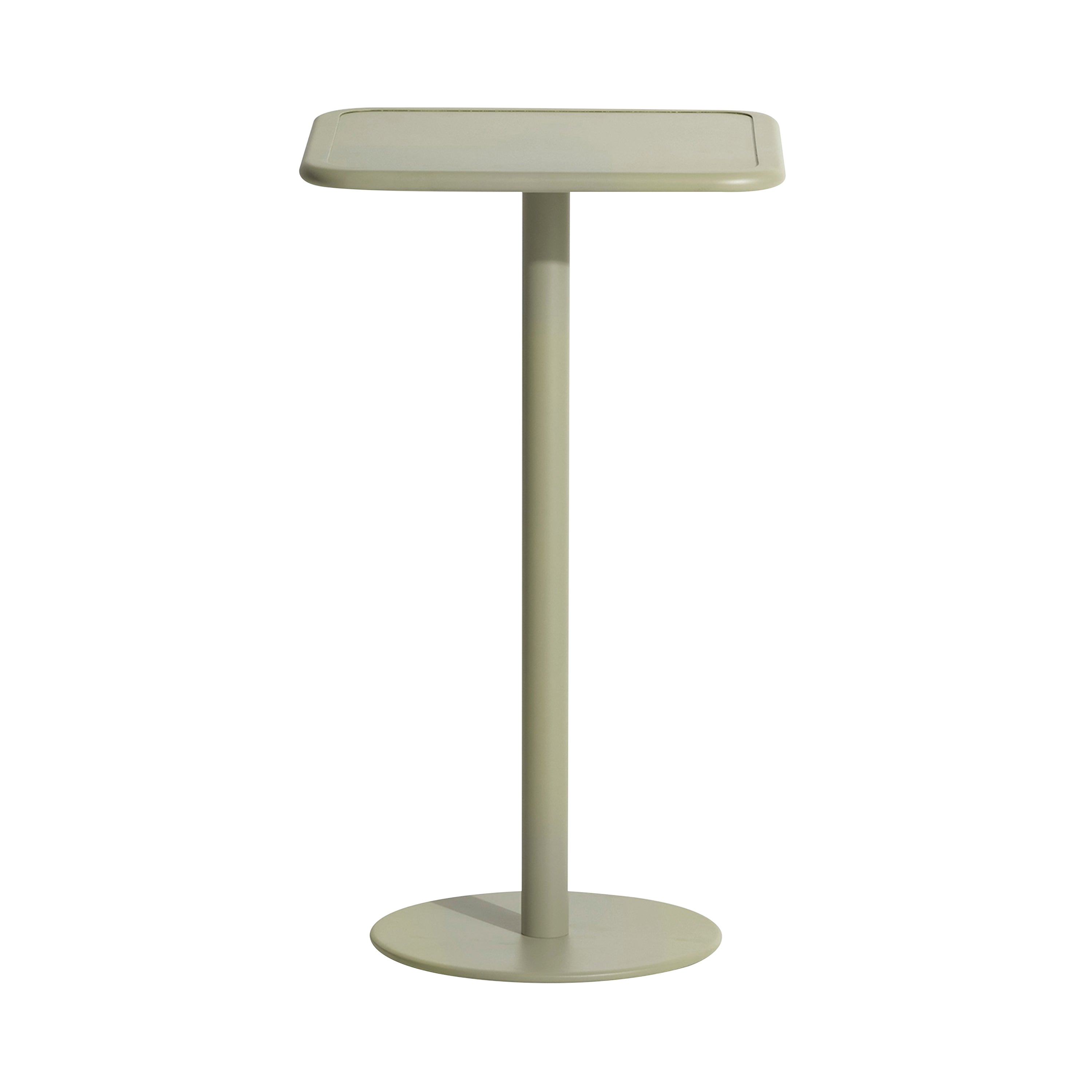 Week-End High Table: Square + Jade Green