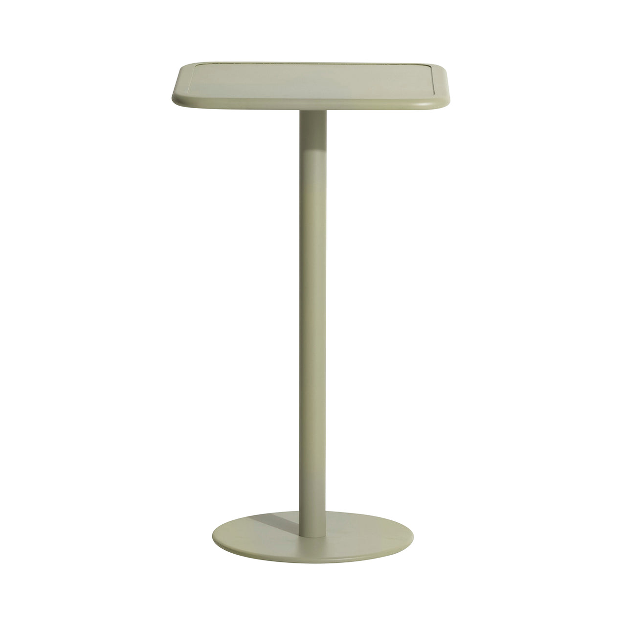 Week-End High Table: Square + Jade Green