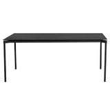 Fromme Dining Table: Rectangle + Black