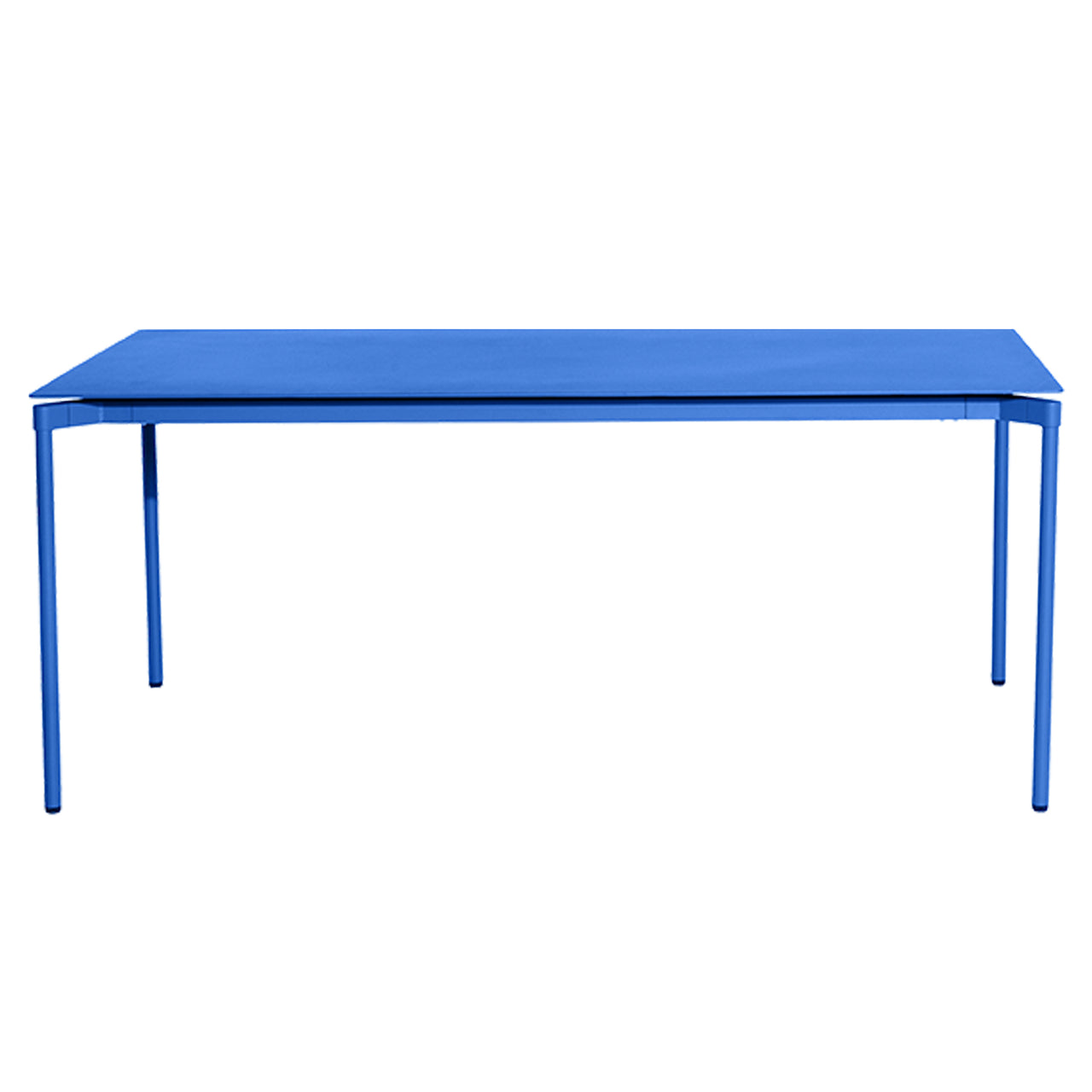 Fromme Dining Table: Rectangle + Blue