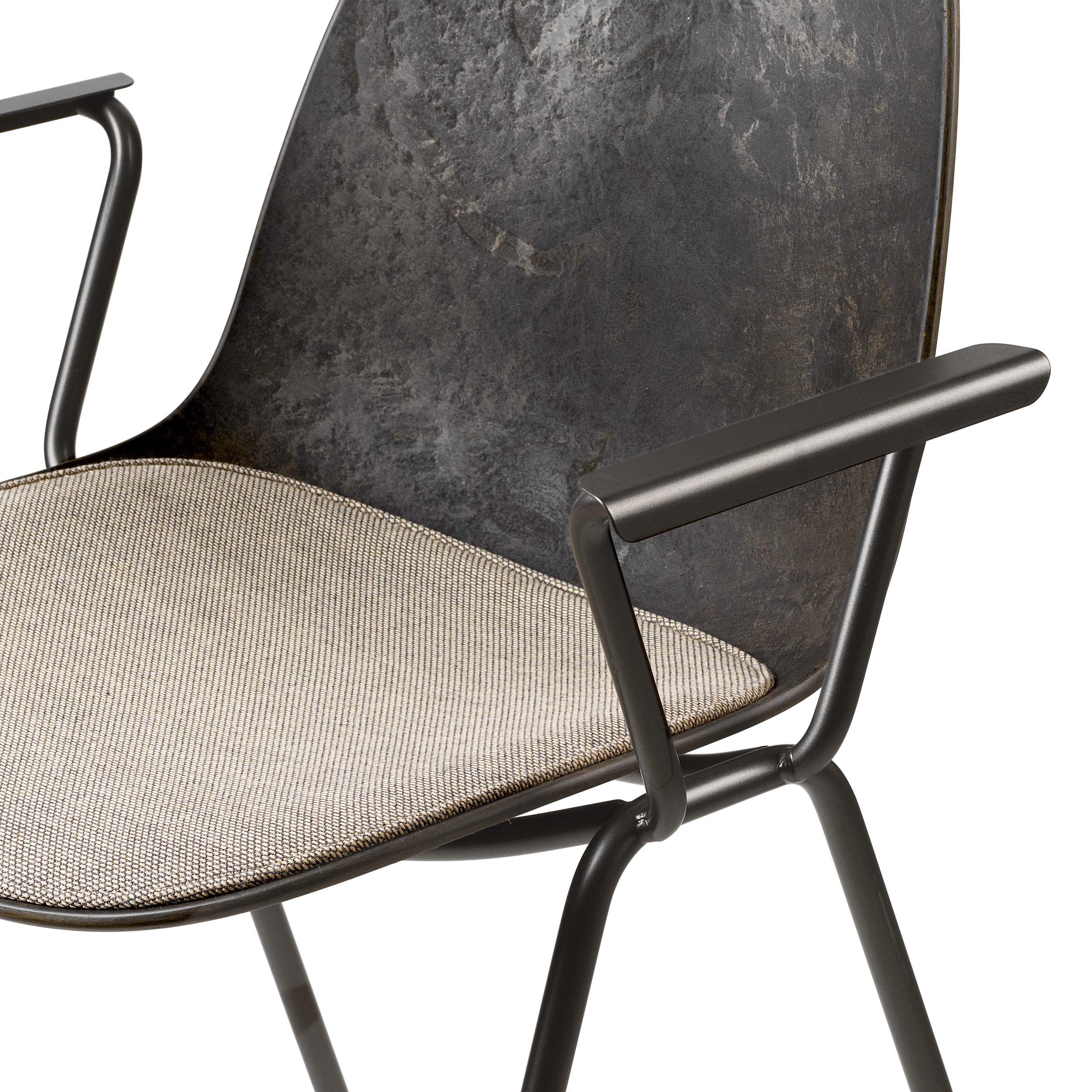 Eternity Armchair: Seat Upholstered