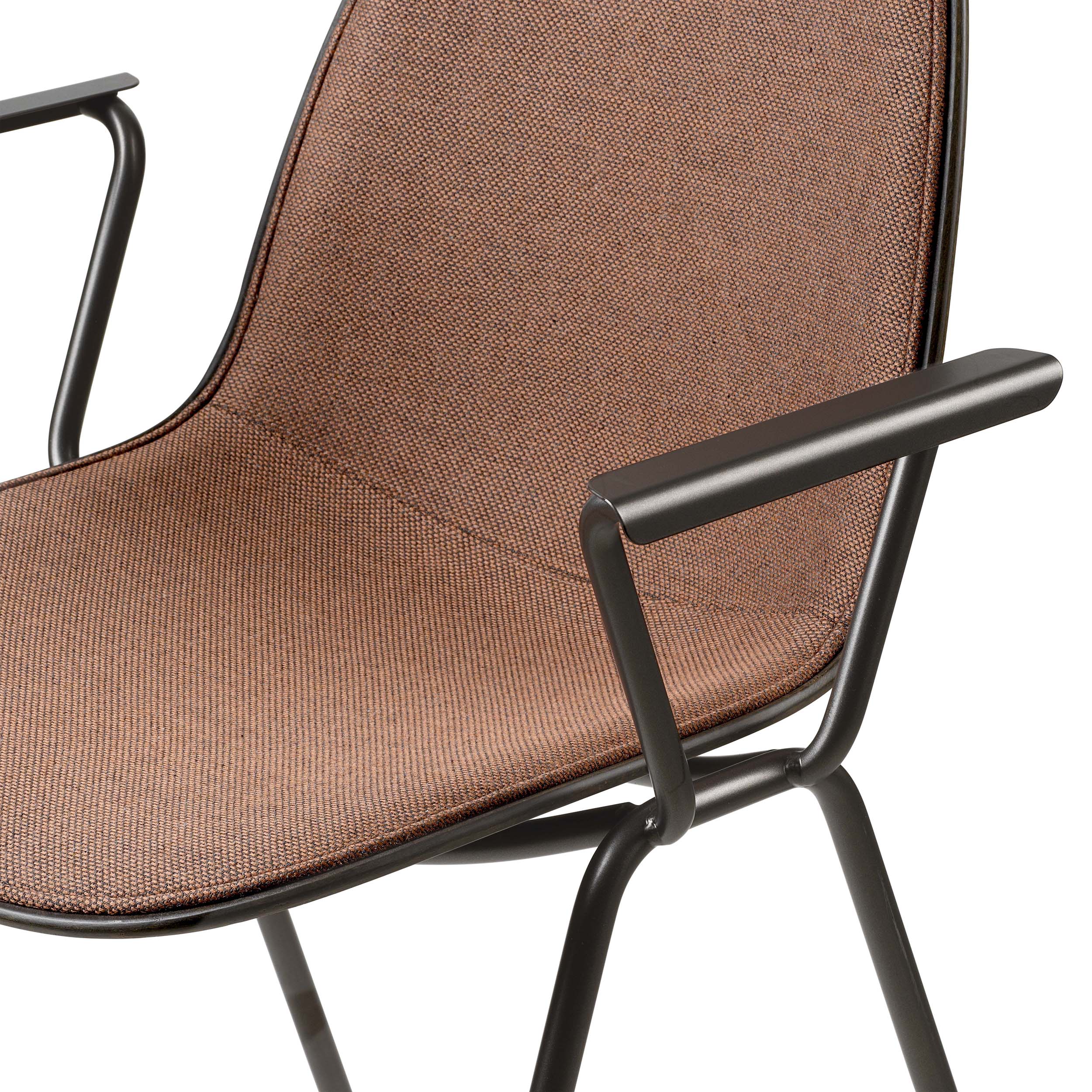 Eternity Armchair: Front Upholstered