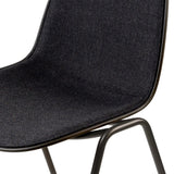 Eternity Side Chair: Front Upholstered