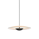 Ginger Suspension Light: Brushed Brass + White