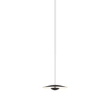 Ginger 20-24V Pendant Light: Black + White