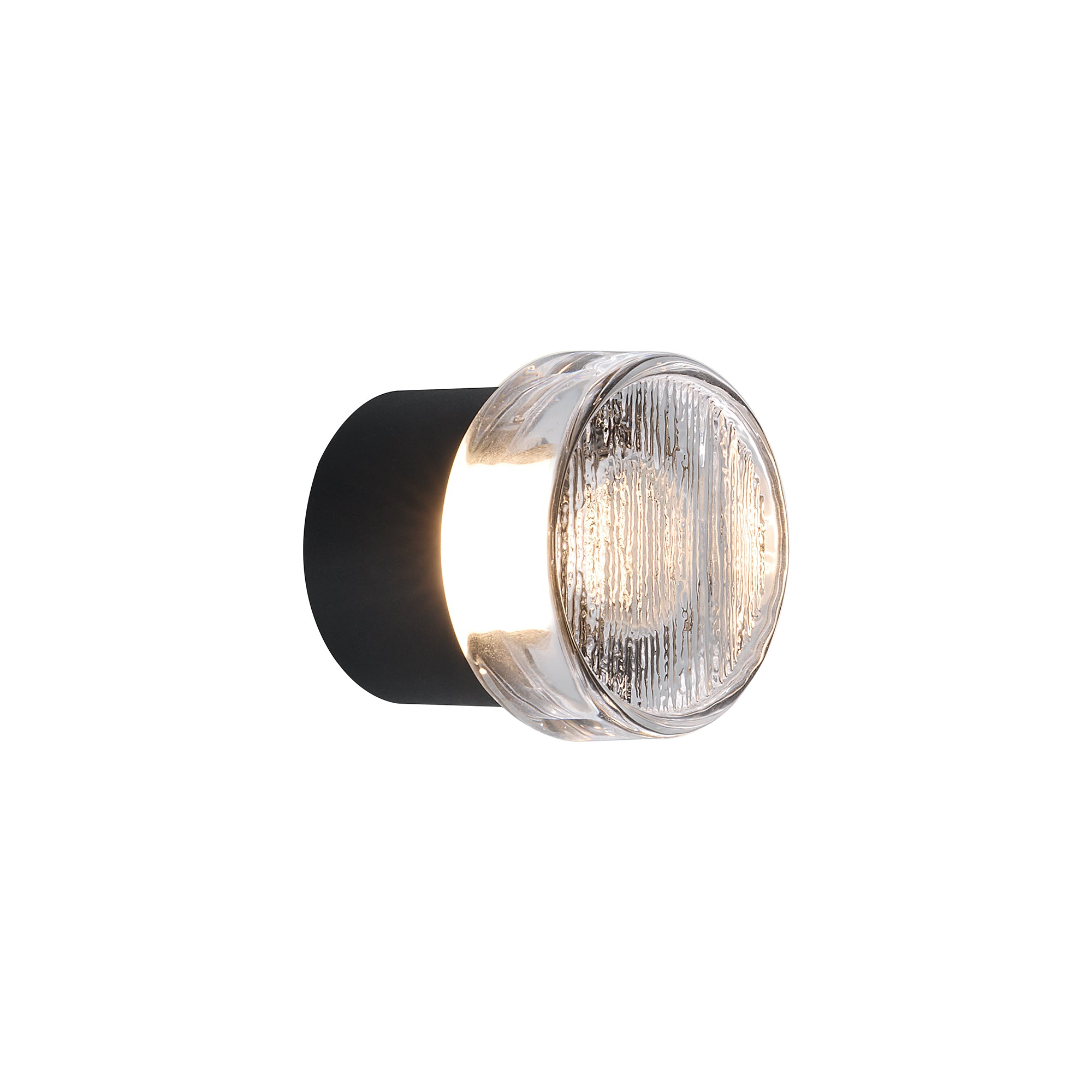 Roc Mini Wall Lamp: Outdoor + Black