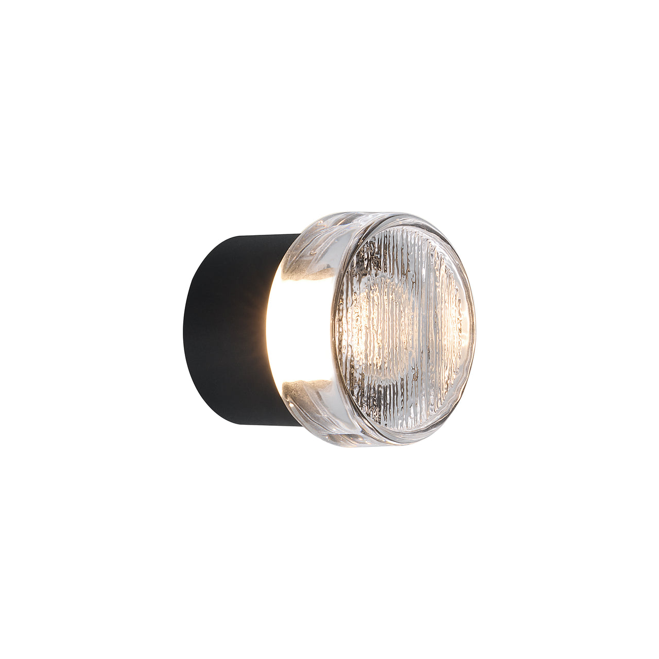 Roc Mini Wall Lamp: Outdoor + Black