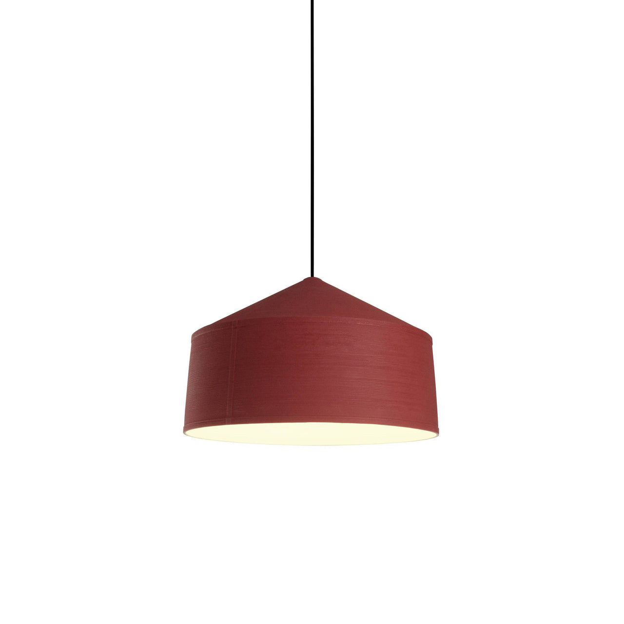 Zenc Pendant Lamp: Red