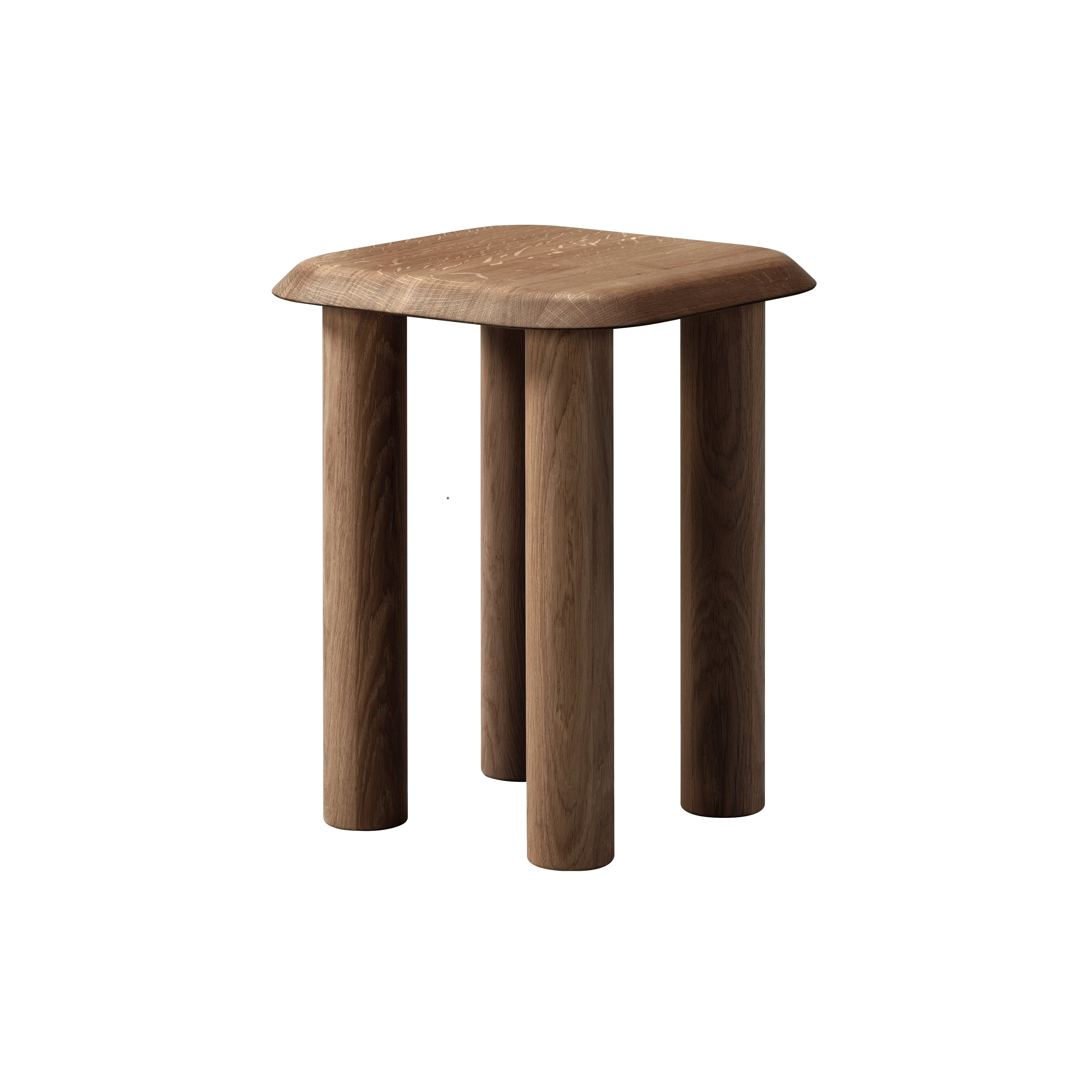 Islets Side Table: Smoked Oiled Oak