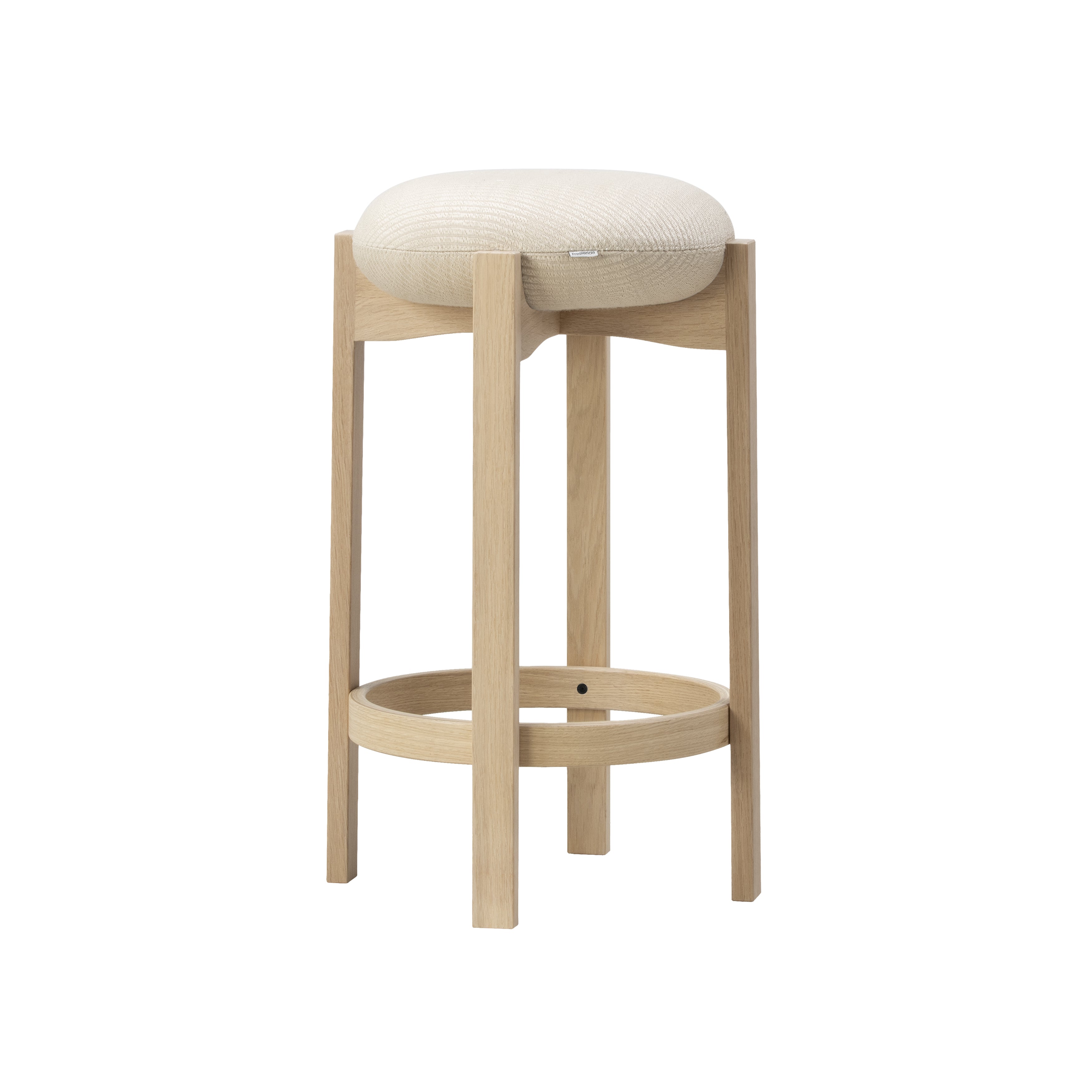 Pioneer Bar + Counter Stool: Counter + Lacquered Oak