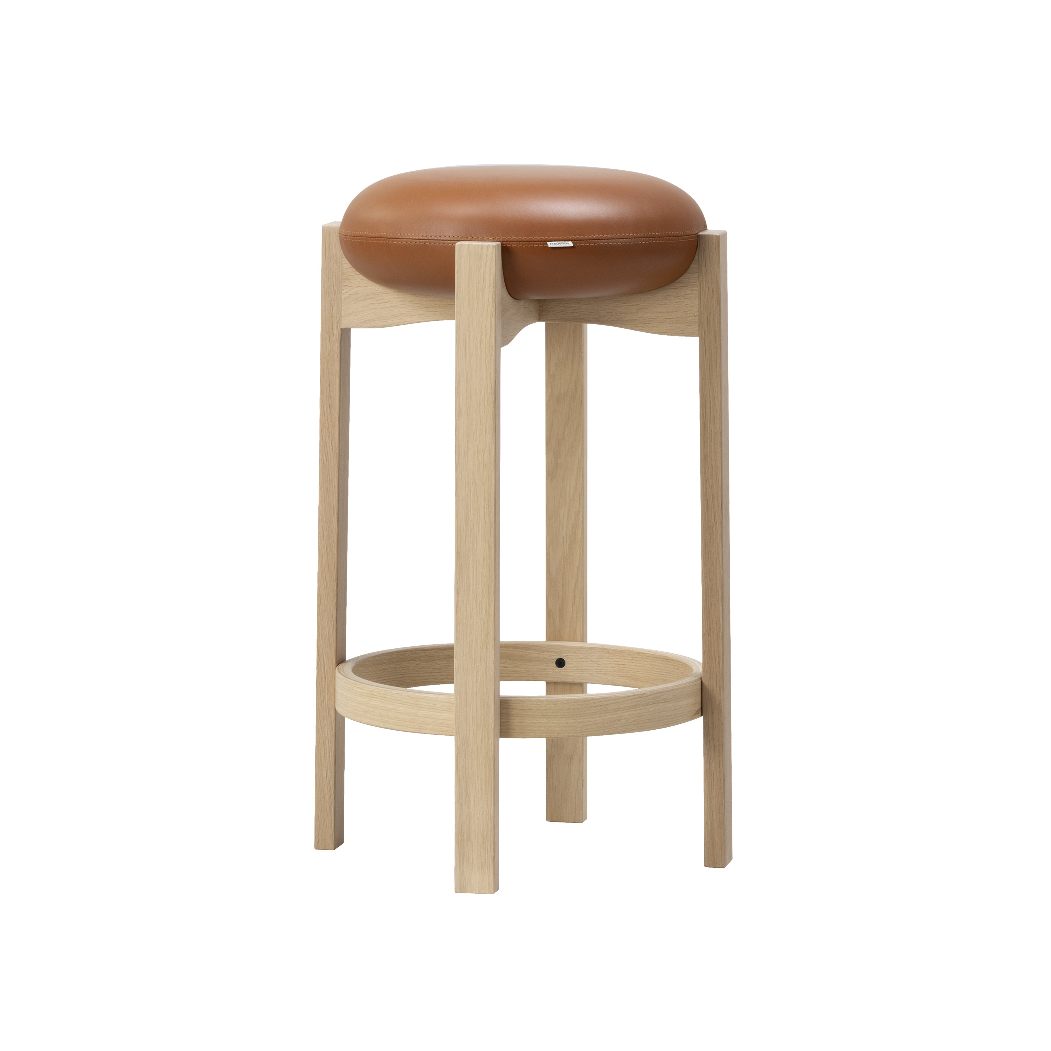 Pioneer Bar + Counter Stool: Counter + Lacquered Oak