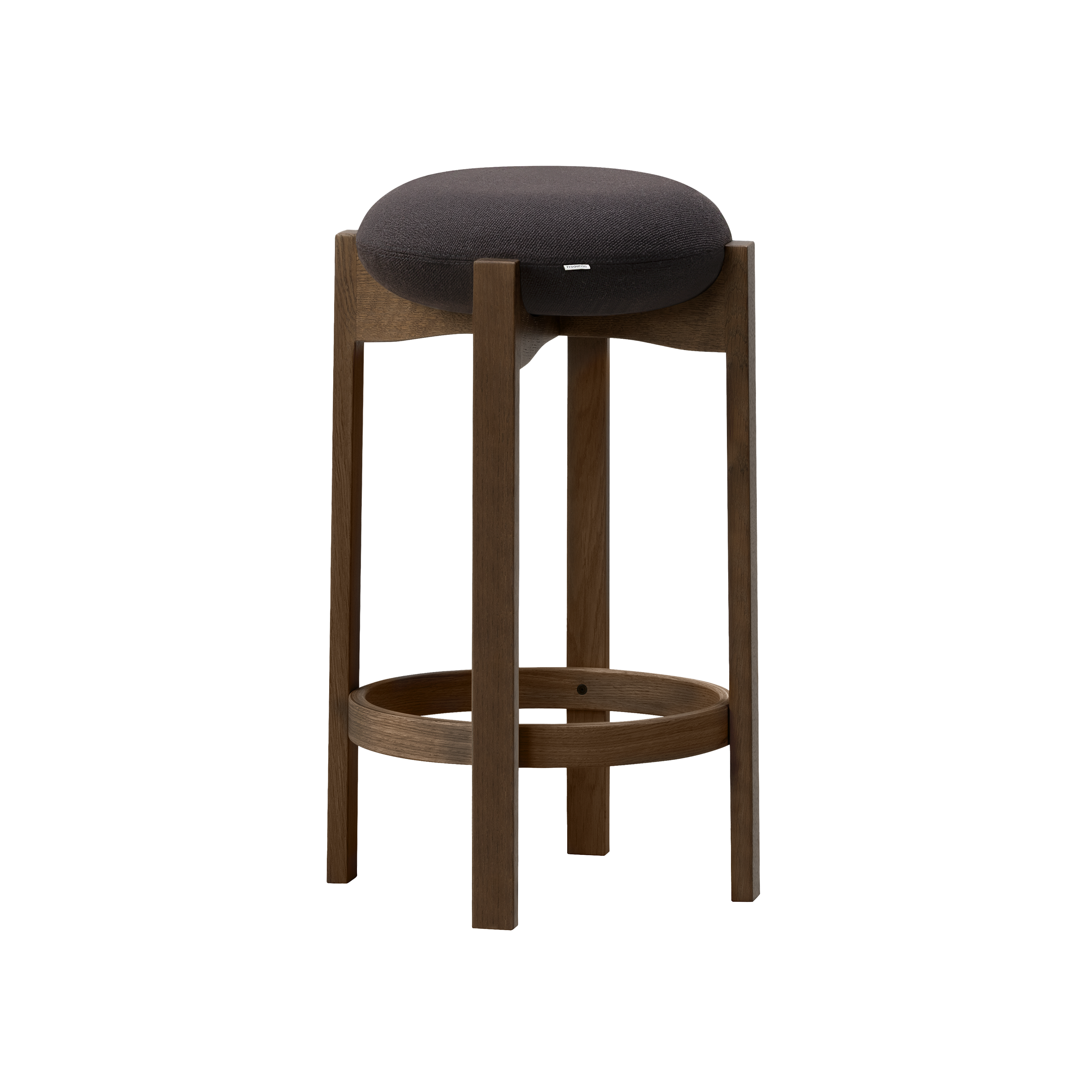Pioneer Bar + Counter Stool: Counter + Smoked Stained Oak