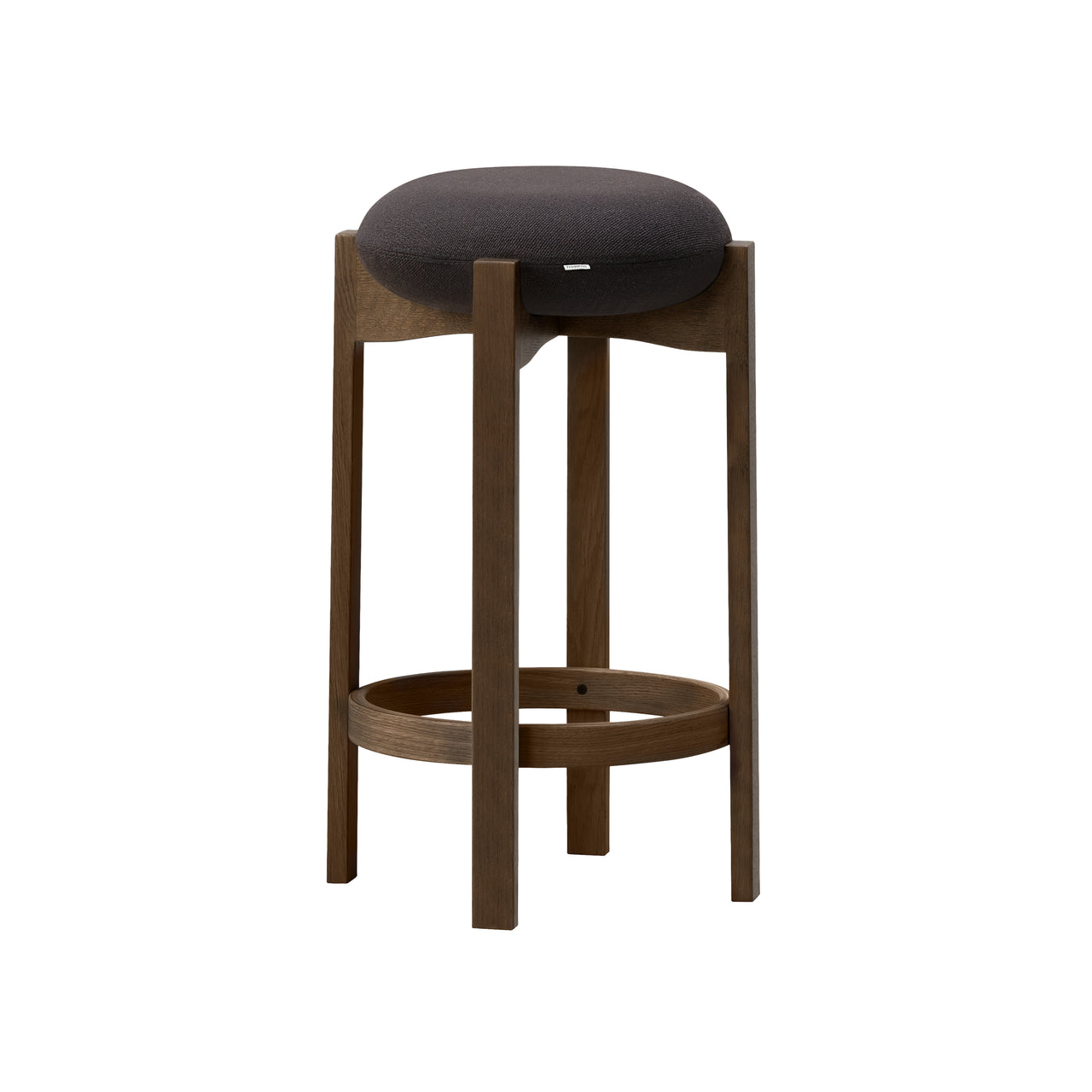 Pioneer Bar + Counter Stool: Counter + Smoked Stained Oak