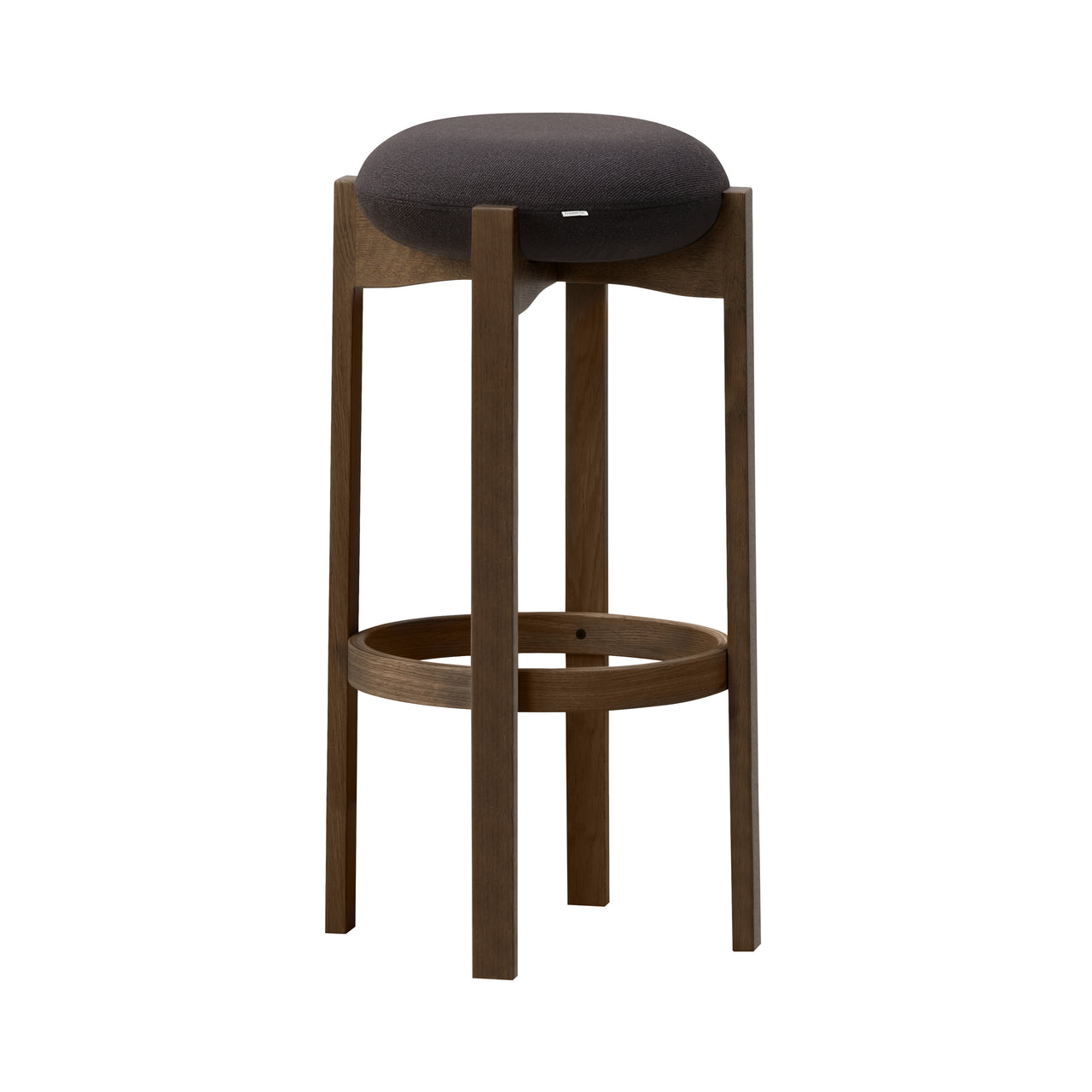 Pioneer Bar + Counter Stool: Bar + Smoked Stained Oak