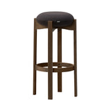 Pioneer Bar + Counter Stool: Bar + Smoked Stained Oak