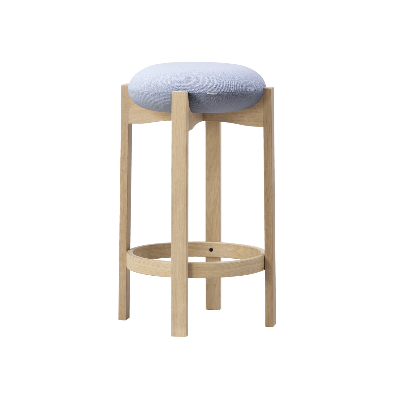 Pioneer Bar + Counter Stool: Counter + Lacquered Oak