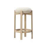 Pioneer Bar + Counter Stool: Counter + Lacquered Oak