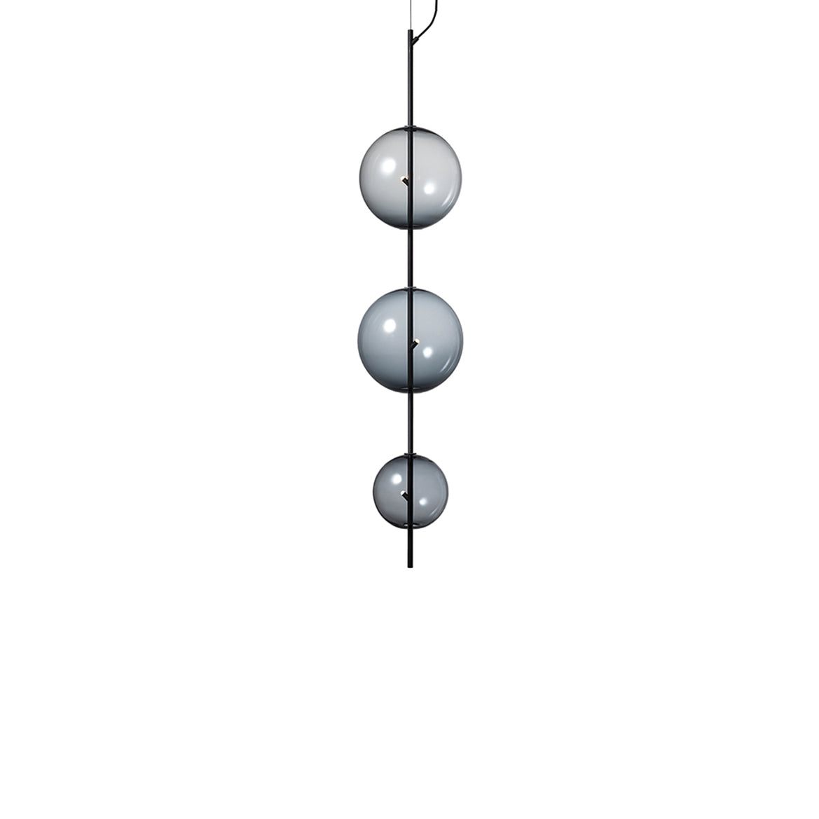 Point Modular Pendant Light: Smoke Grey + Modular 7