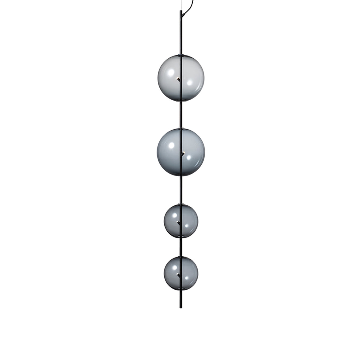 Point Modular Pendant Light: Smoke Grey + Modular 9