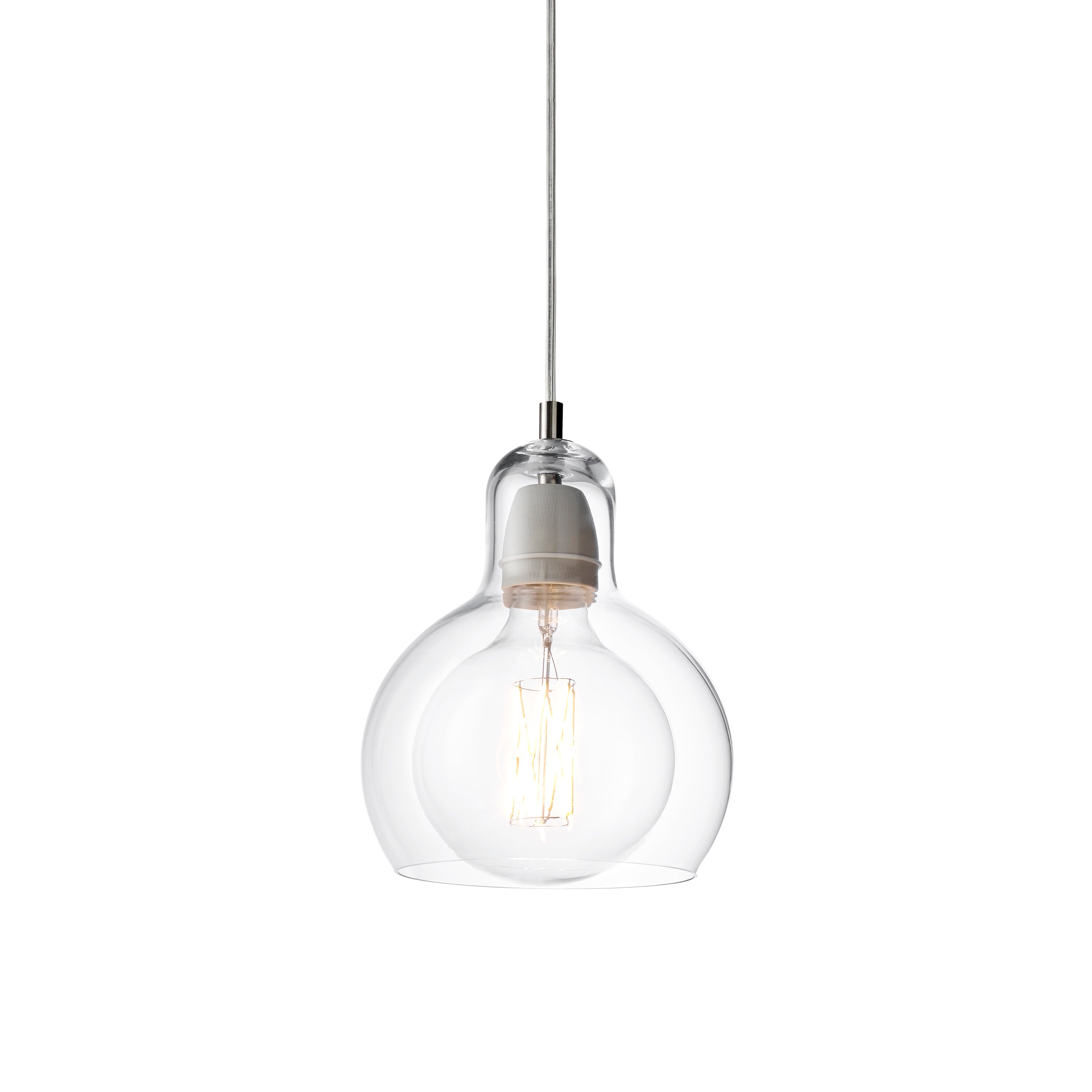 Mega Bulb SR2 Pendant Light: Clear + Clear