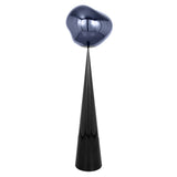 Melt Cone Fat Floor Light: Smoke