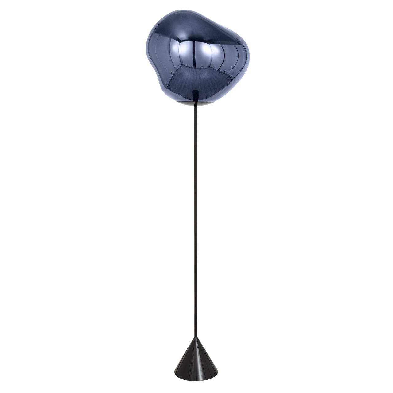 Melt Cone Floor Lamp: Slim + Smoke