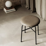 Afteroom Stool: Upholstered