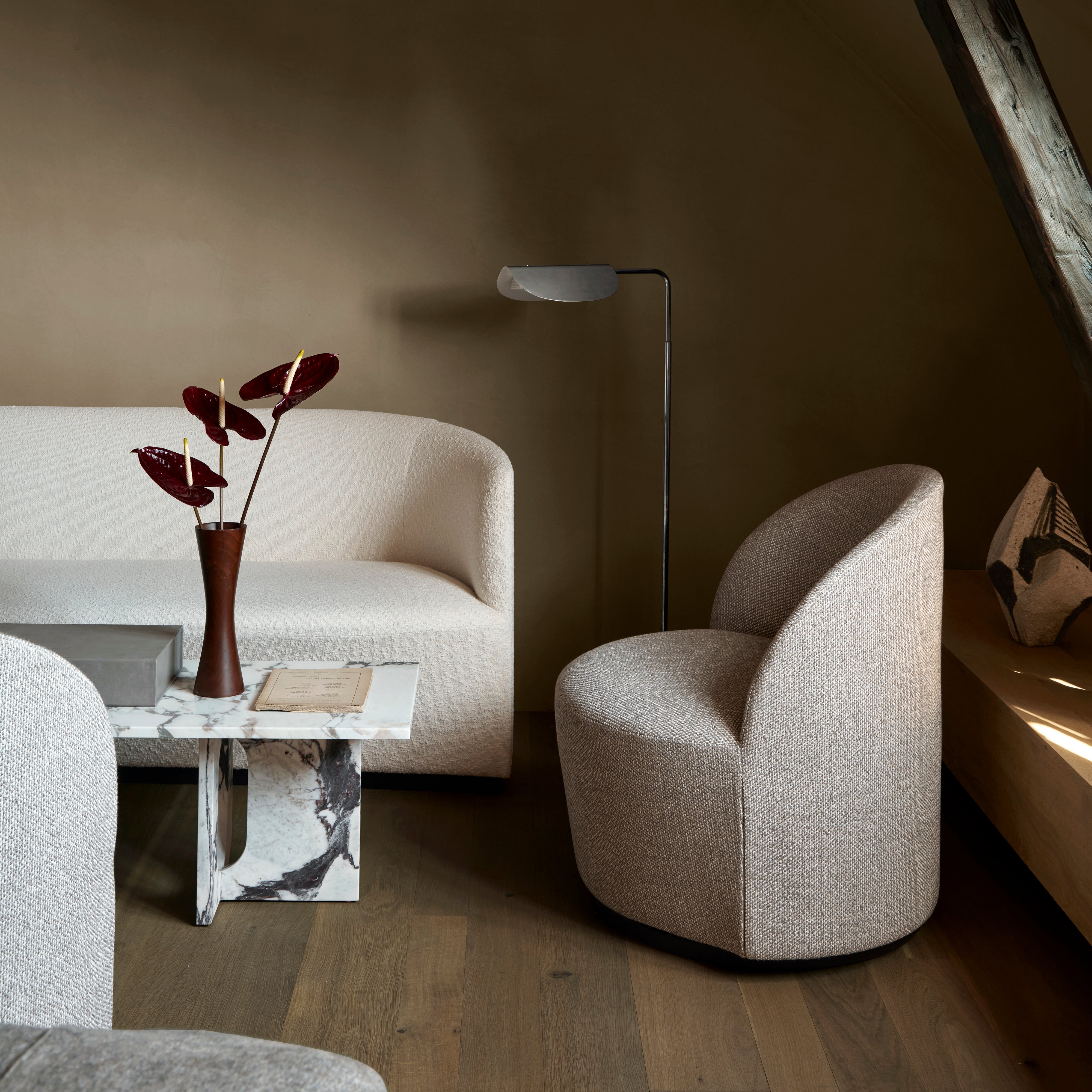 Tearoom Swivel Side Chair: Quick Ship