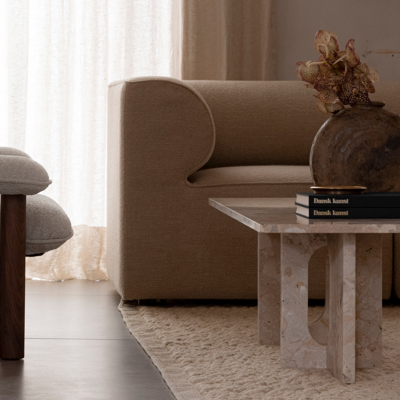 Eave Modular 2 Seater Sofa: Small