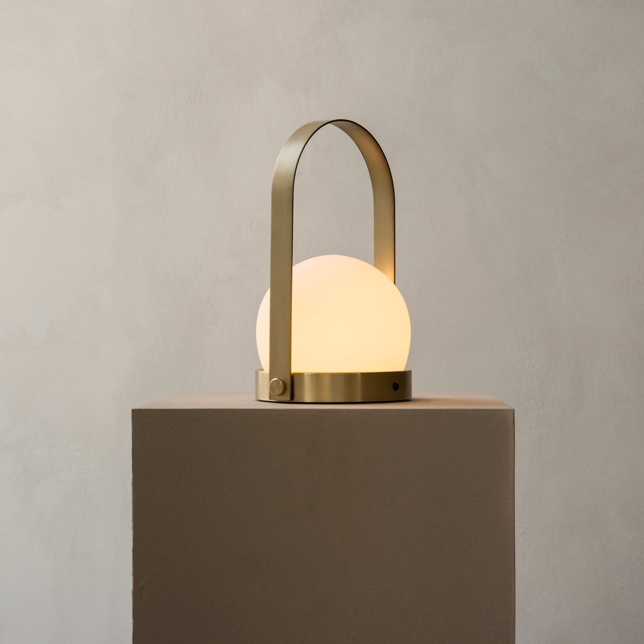 Carrie Portable Table Lamp: Metallic - Quick Ship