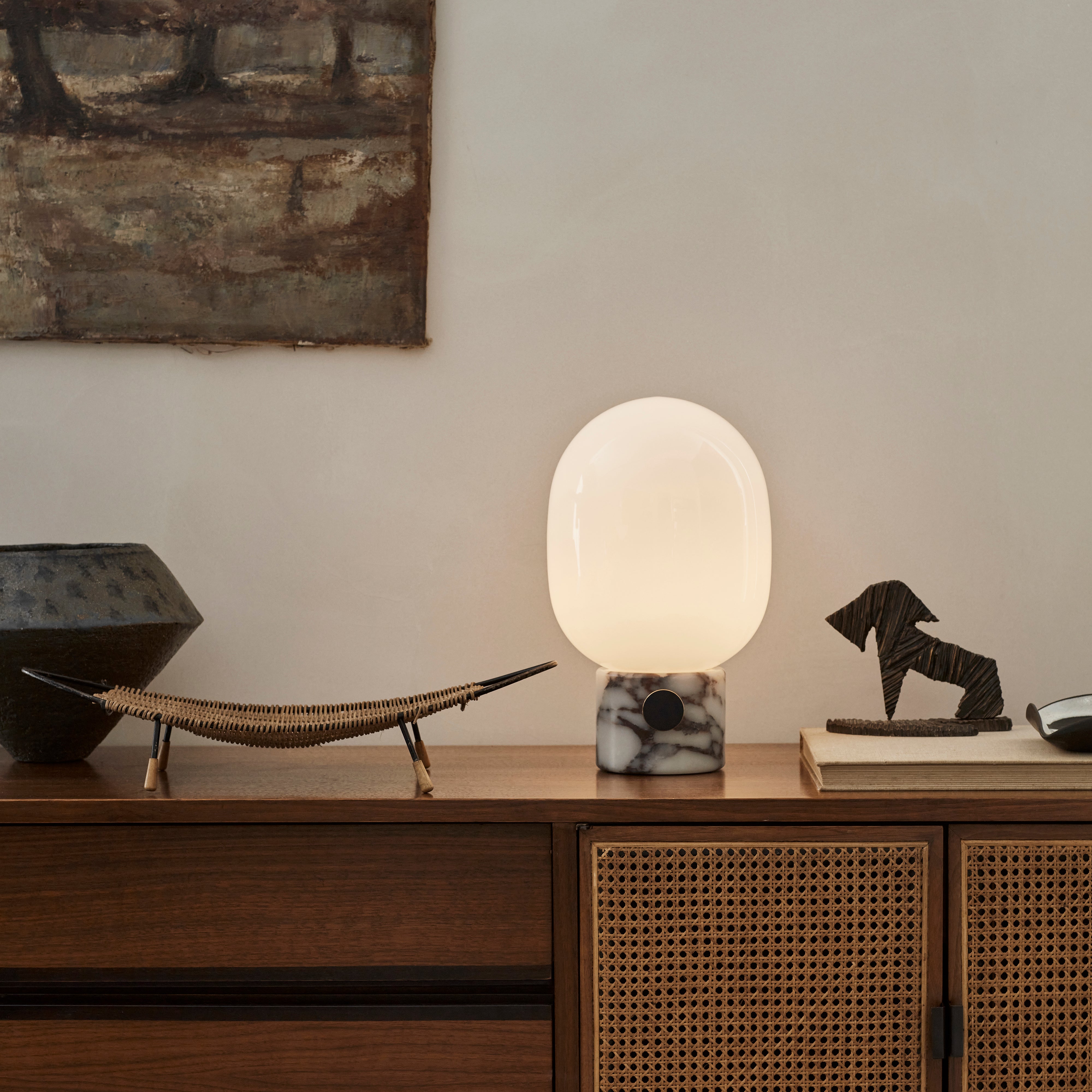 JWDA Marble Table Lamp: Quick Ship