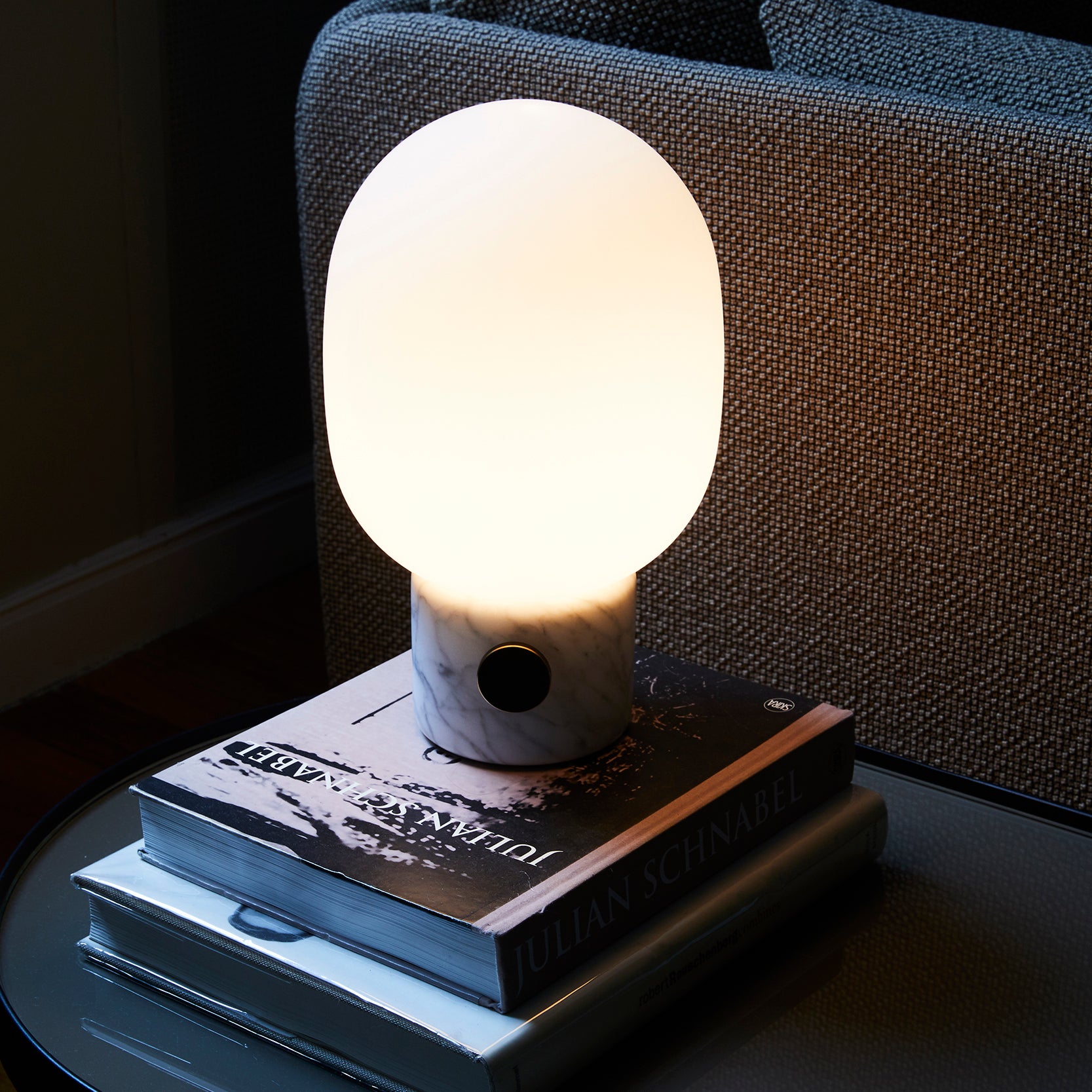 JWDA Marble Table Lamp: Quick Ship