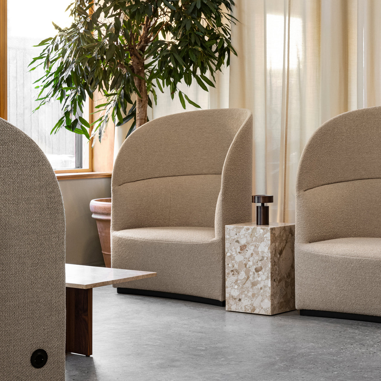 Tearoom High Back Lounge Chair