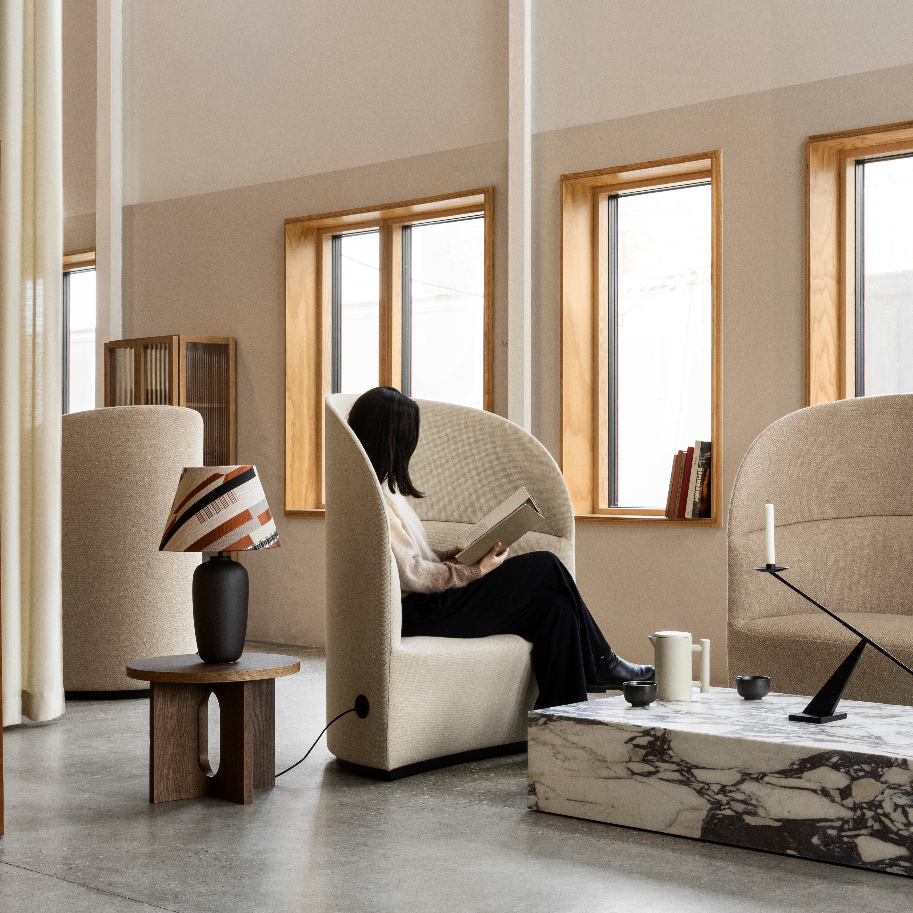 Tearoom High Back Lounge Chair