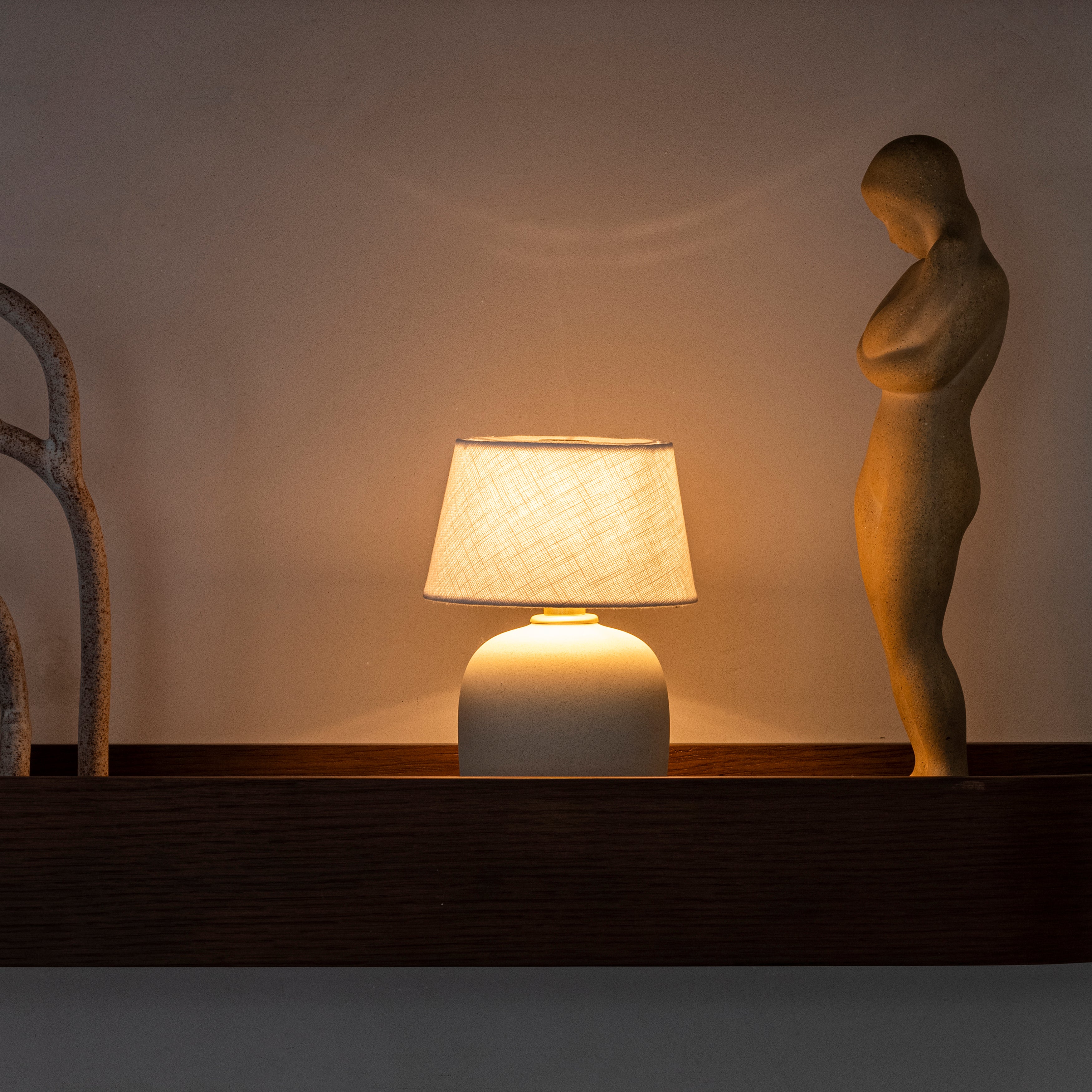 Torso Portable Table Lamp: Quick Ship
