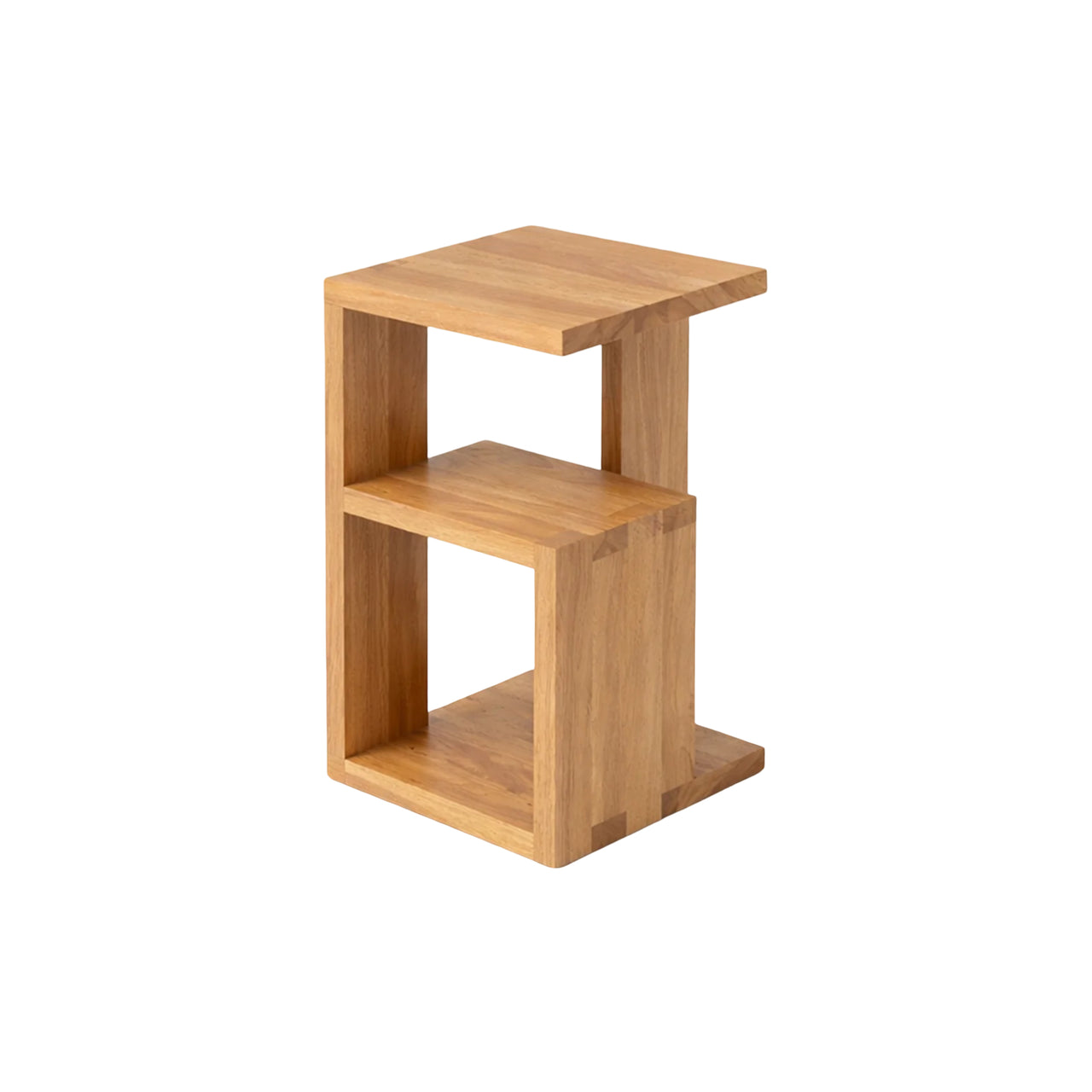 Constructivist Side Table : American Oak
