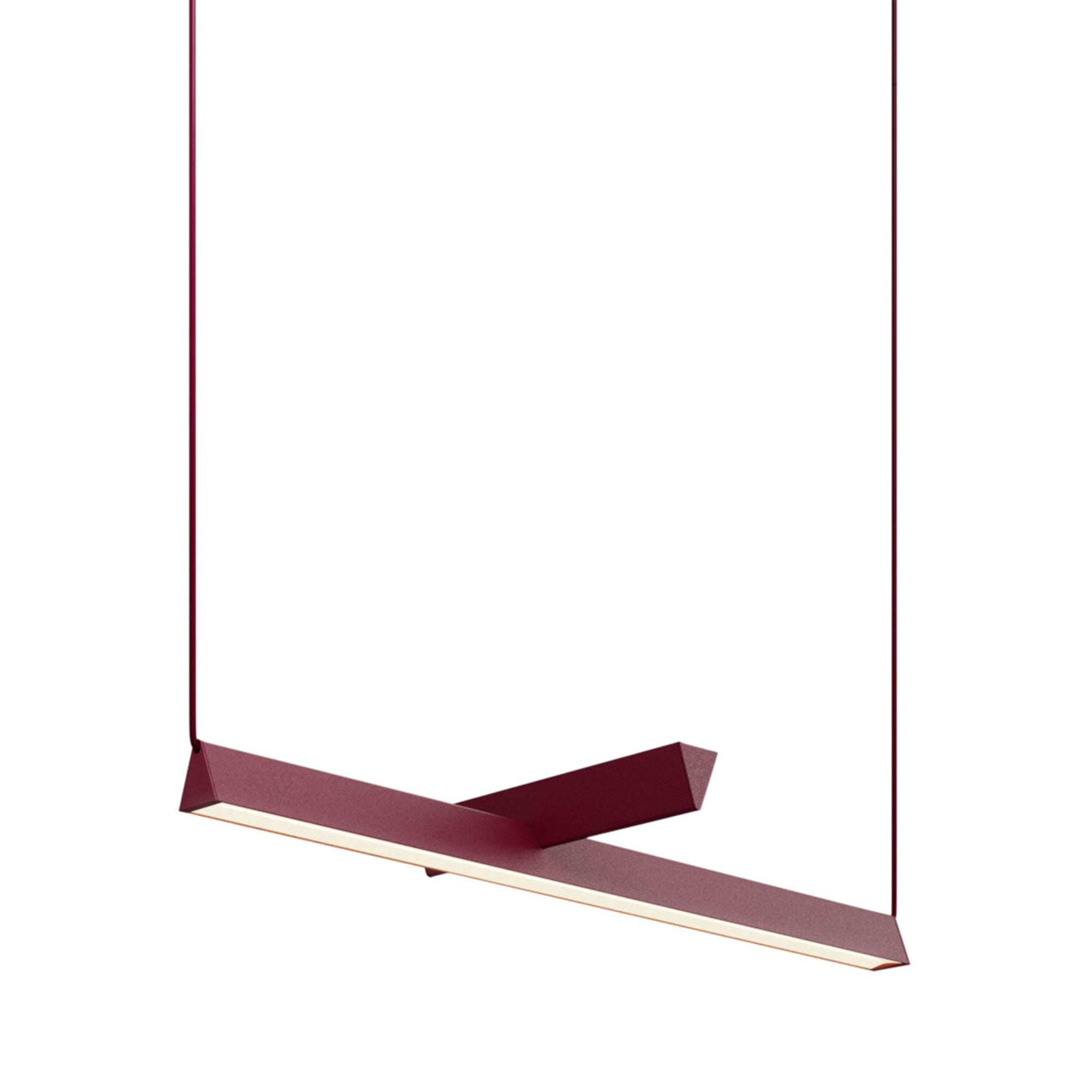 Mile 03 Suspension Lamp: Burgundy