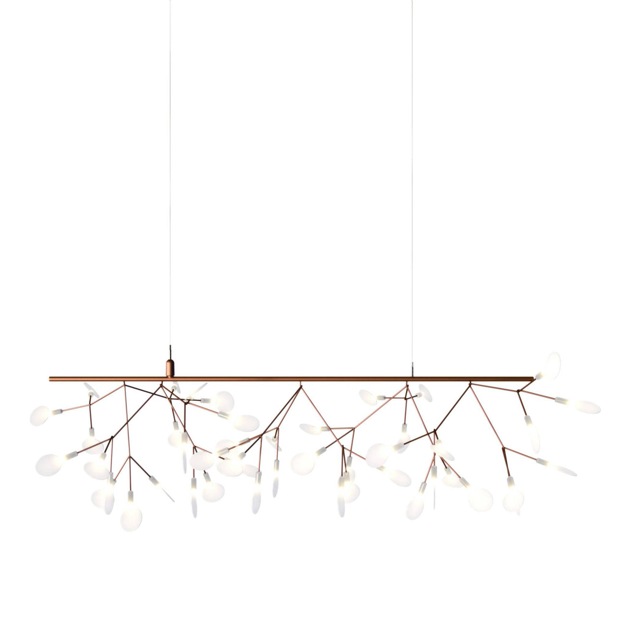 Heracleum Endless Suspension Lamp: Copper