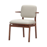 Marea Dining Chair: Natural Walnut