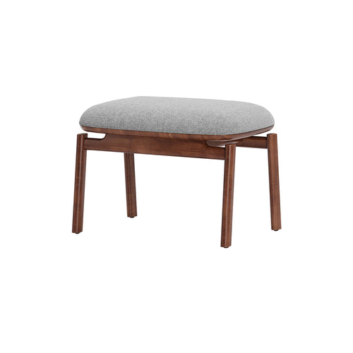 Marea Ottoman: Natural Walnut