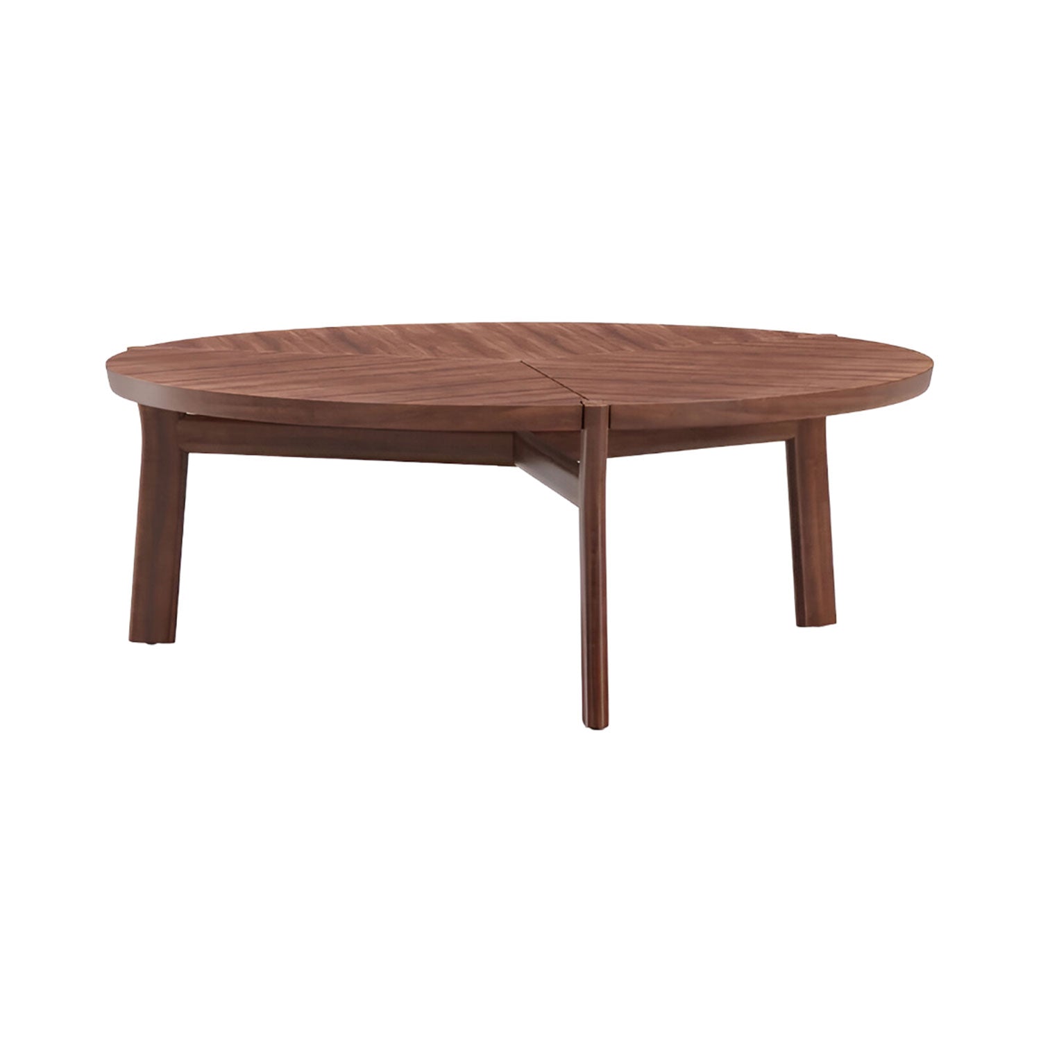Marea Coffee Table: Natural Walnut