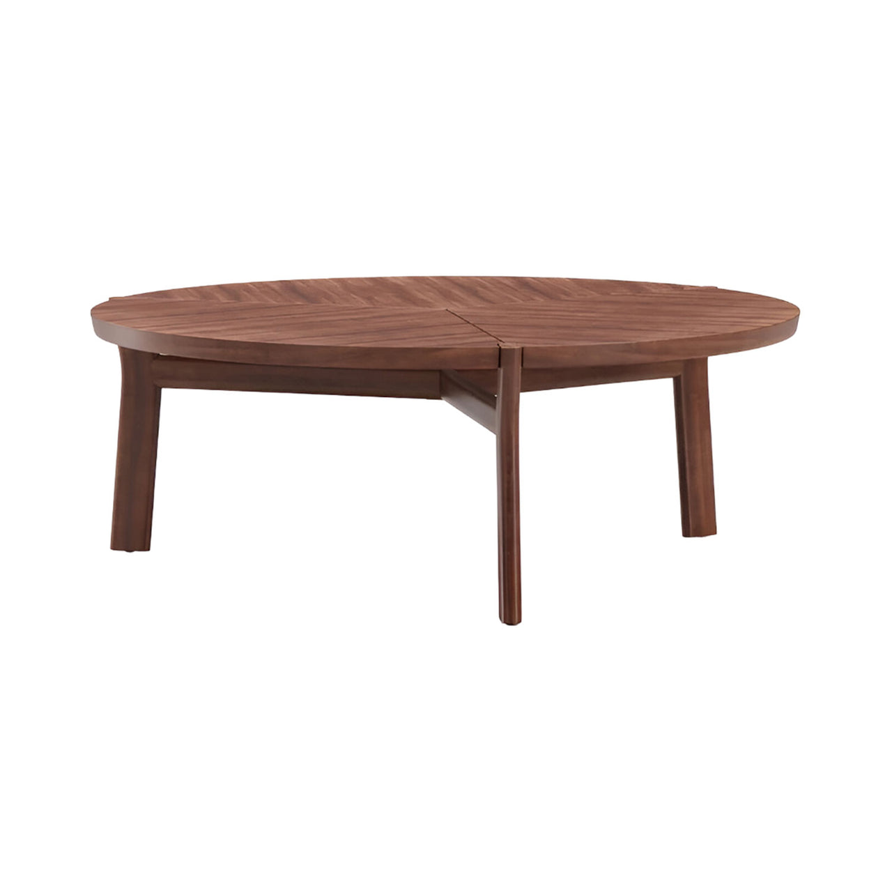 Marea Coffee Table: Natural Walnut