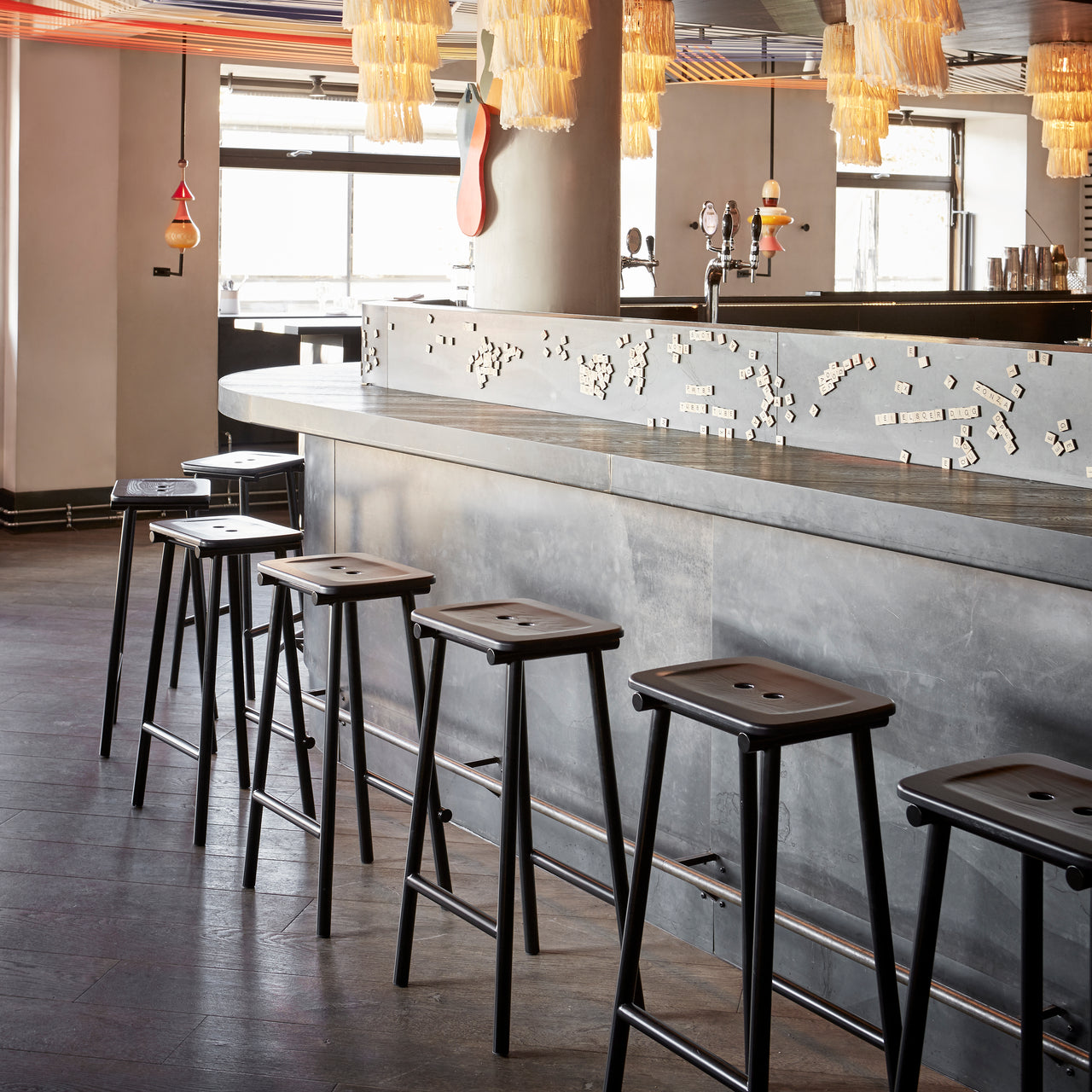 Tubby Tube Bar + Counter Stool