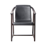 Mandarin Dining Chair: Dark Brown Oak