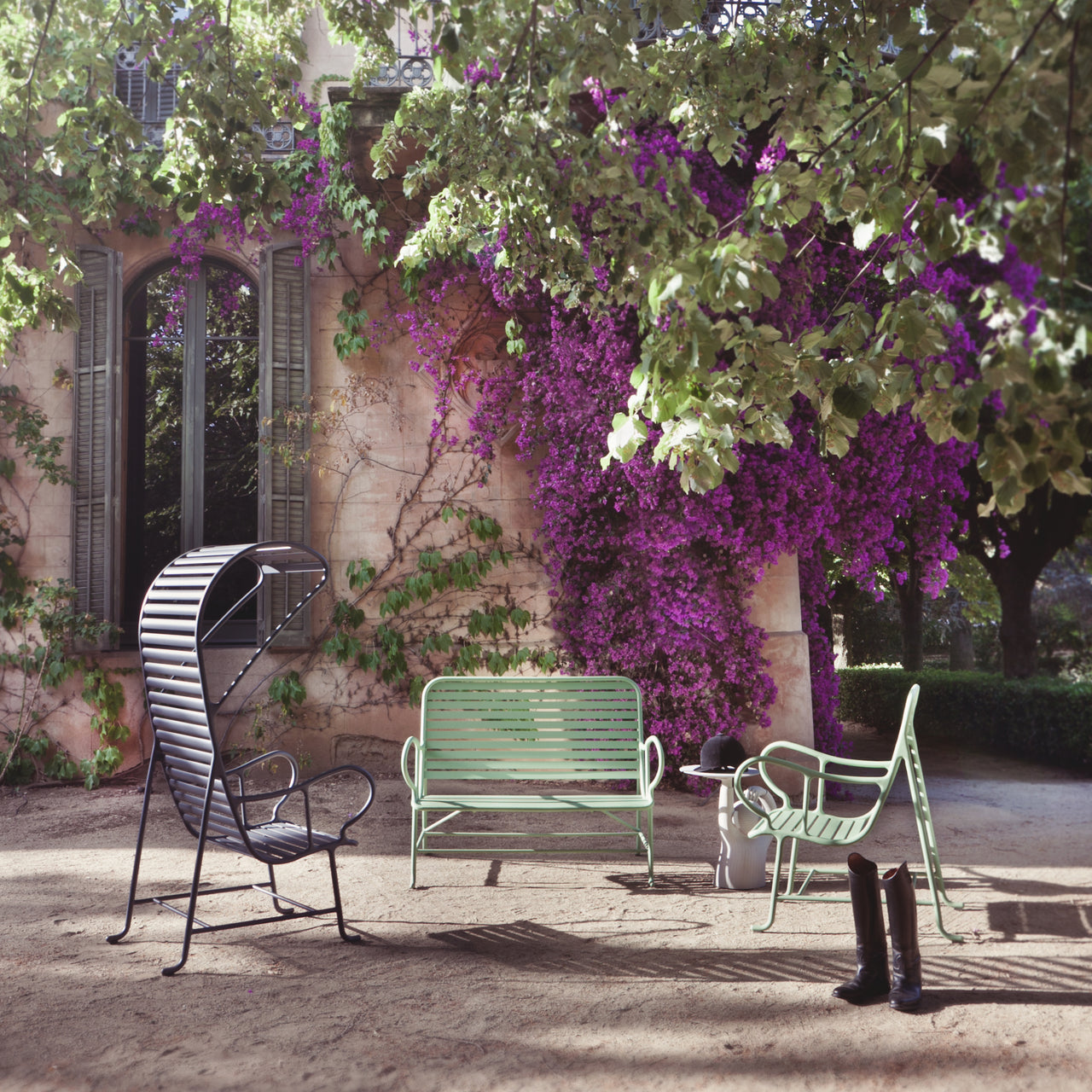 Gardenias Armchair: Outdoor