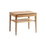 Margrethe Bedside Table: Oak