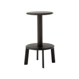 Massif Bar + Counter Stool: AV40 + AV39 + Bar(AV40) + Dark Stained Oak + Warm Black